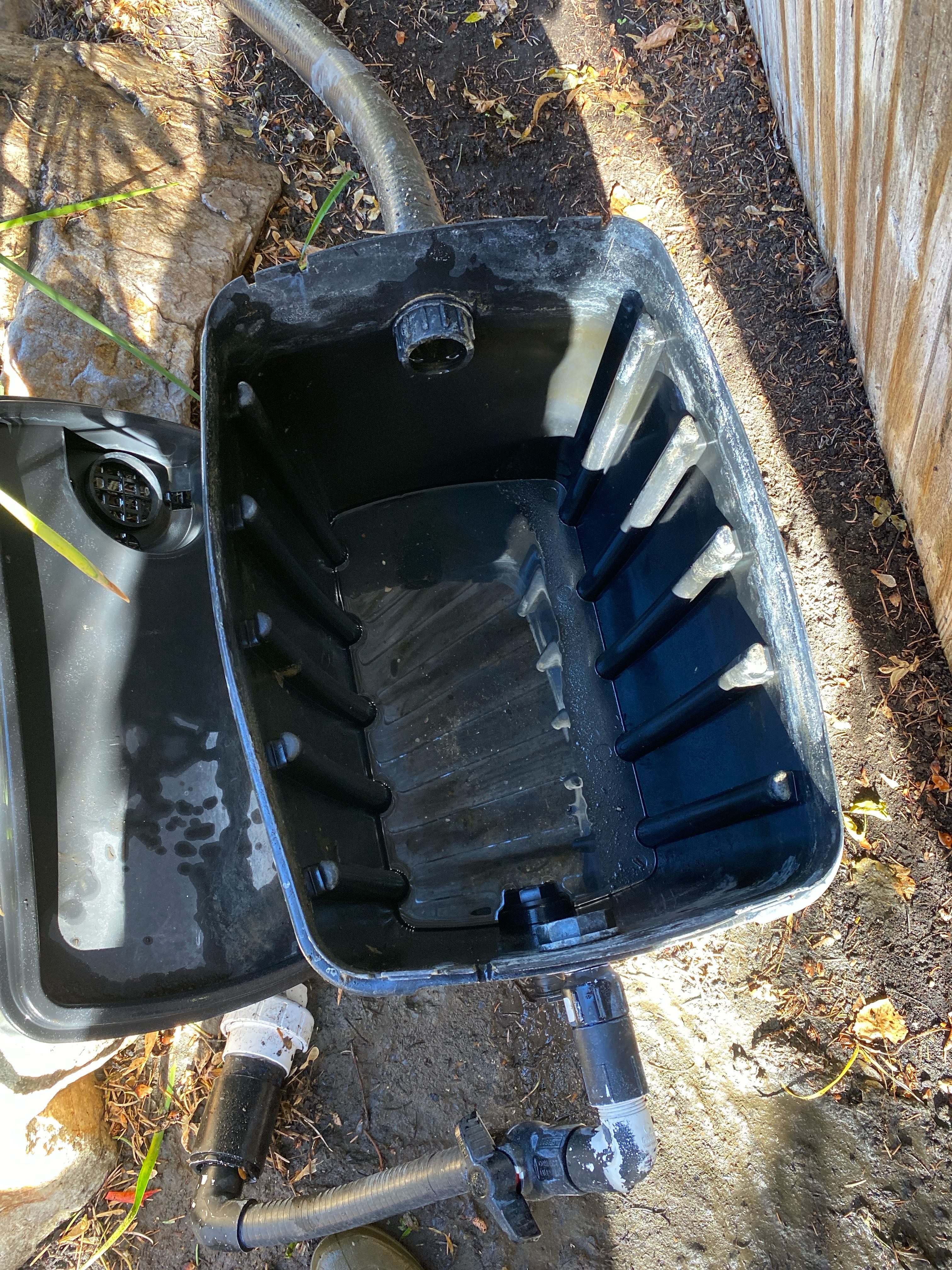 Professional pond equipment maintenance